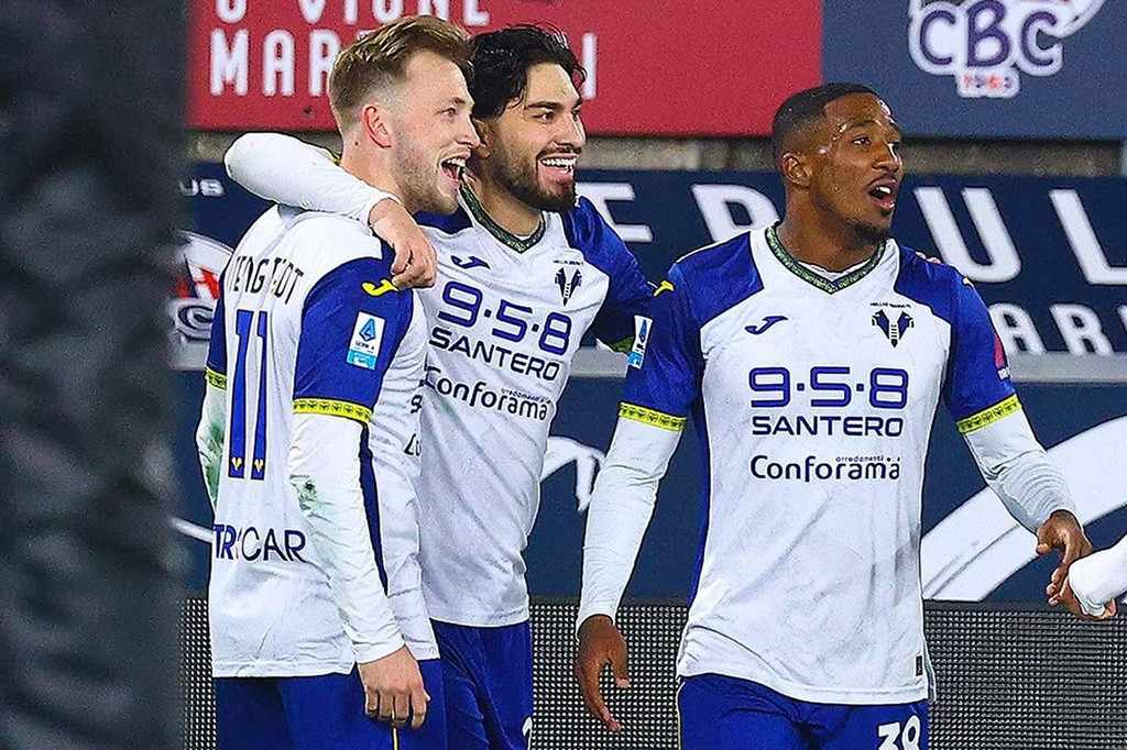 Kemenangan itu mendongkrak Verona untuk naik ke posisi ke-16 di klasemen sementara dengan 18 poin, sedangkan Bologna tertahan di posisi ketujuh dengan 28 poin.