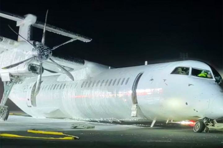  Pada hari yang sama, penerbangan Air Canada Express 2259, De Havilland Dash 8-400, melakukan pendaratan darurat di Bandara Internasional Halifax Stanfield setelah terjadi kegagalan fungsi roda pendaratan. Untungnya, seluruh 77 penumpang dan awak selamat tanpa cedera.