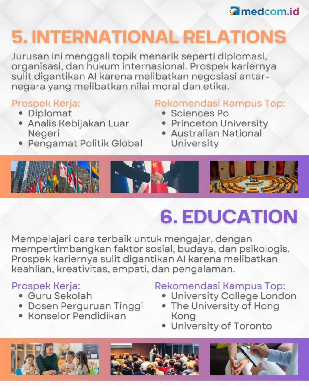 Ini 10 Jurusan Kuliah yang Wajib Dipilih Gen Z di 2025