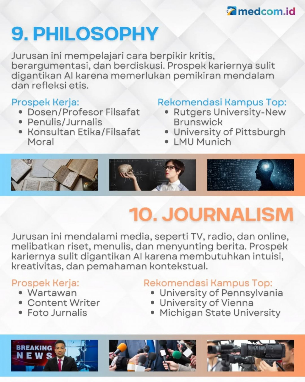 Ini 10 Jurusan Kuliah yang Wajib Dipilih Gen Z di 2025