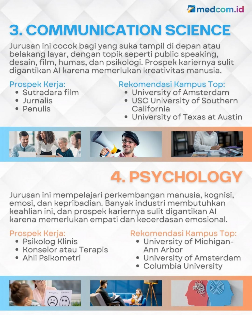 Ini 10 Jurusan Kuliah yang Wajib Dipilih Gen Z di 2025