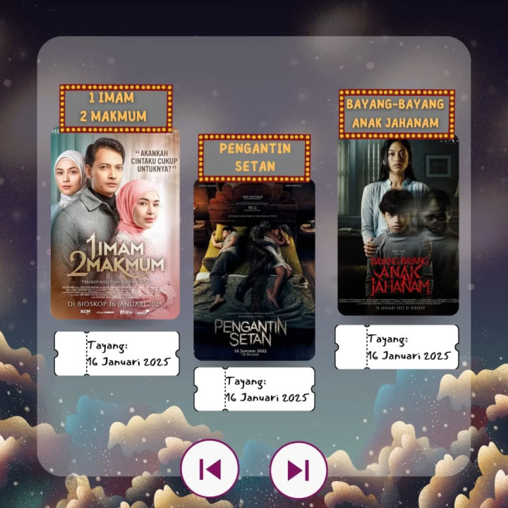 Daftar 17 Film Indonesia Terbaru Januari 2025