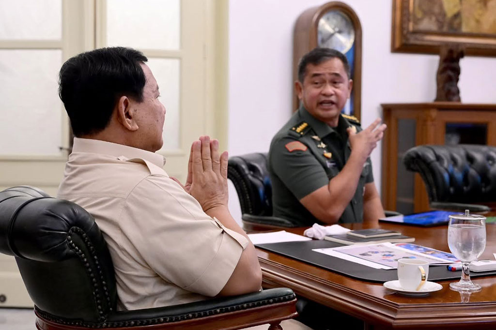 Sejumlah program TNI AD yang telah diselesaikan, yakni program 3.355 titik air dan pipanisasi untuk mengairi lahan pertanian tadah hujan seluas 48.043 hektare.