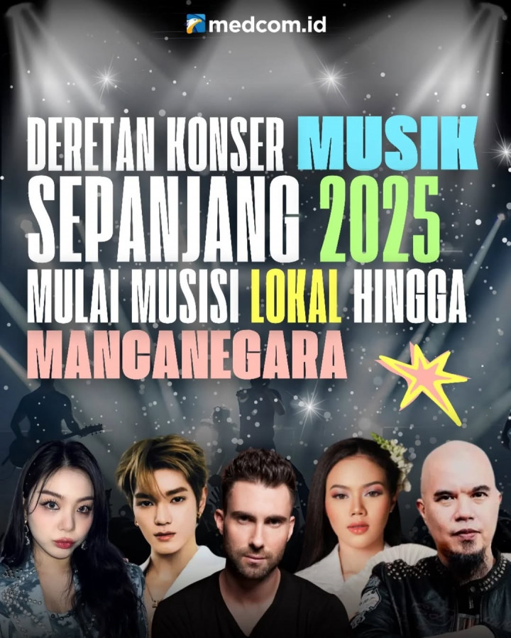 Deretan Konser Musik sepanjang 2025