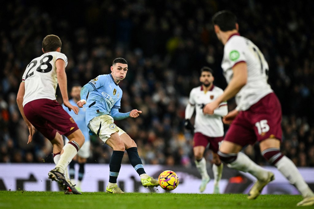 Manchester City melanjutkan tren positif setelah menghajar West Ham dengan skor 4-1 pada pekan ke-20 Liga Inggris di Stadion Etihad, Manchester, Sabtu, 5 Januari 2025.