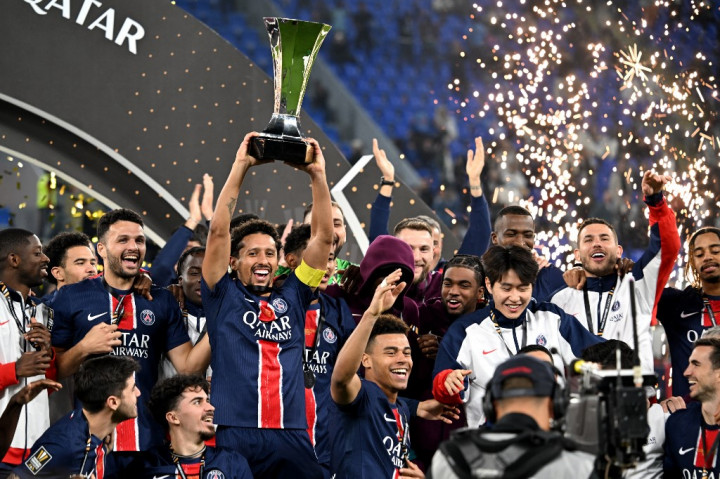 Paris Saint-Germain menjuarai Piala Super Prancis setelah menaklukkan AS Monaco dengan 1-0 di Stadion 974, Doha, Qatar, Senin, 6 Januari 2025 dini hari WIB.