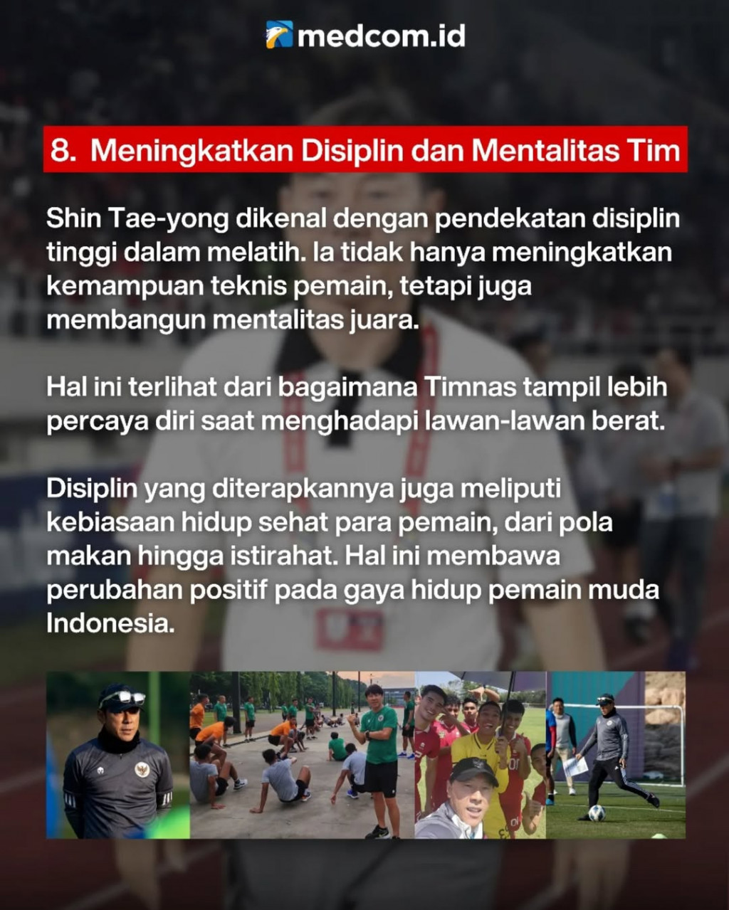 Kilas Balik 8 Jasa Shin Tae-yong untuk Sepakbola Indonesia