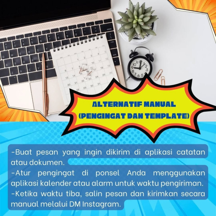 Begini Trik Kirim DM Instagram Terjadwal