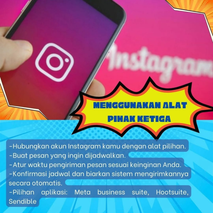 Begini Trik Kirim DM Instagram Terjadwal