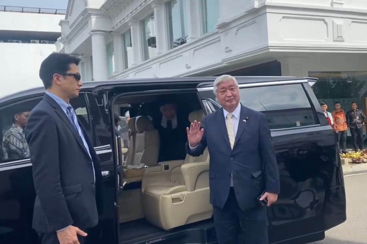 Presiden Prabowo Subianto menerima kunjungan kenegaraan Menteri Pertahanan (Menhan) Jepang Nakatani Gen di Istana Negara, Jakarta, Selasa, 7 Januari 2025. Pertemuan tersebut berlangsung tertutup.