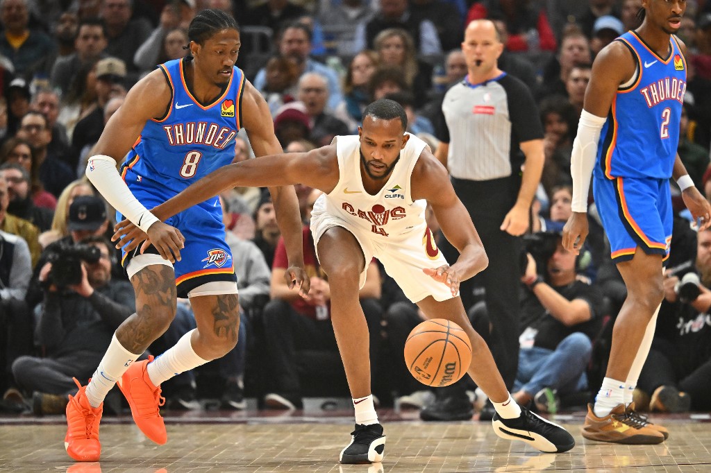 Cleveland Cavaliers menghentikan rekor 15 kemenangan beruntun Oklahoma City Thunder setelah menang 129-122 dalam laga lanjutan NBA pada Kamis, 9 Januari 2025 WIB, sekaligus memastikan posisi teratas di klasemen NBA.