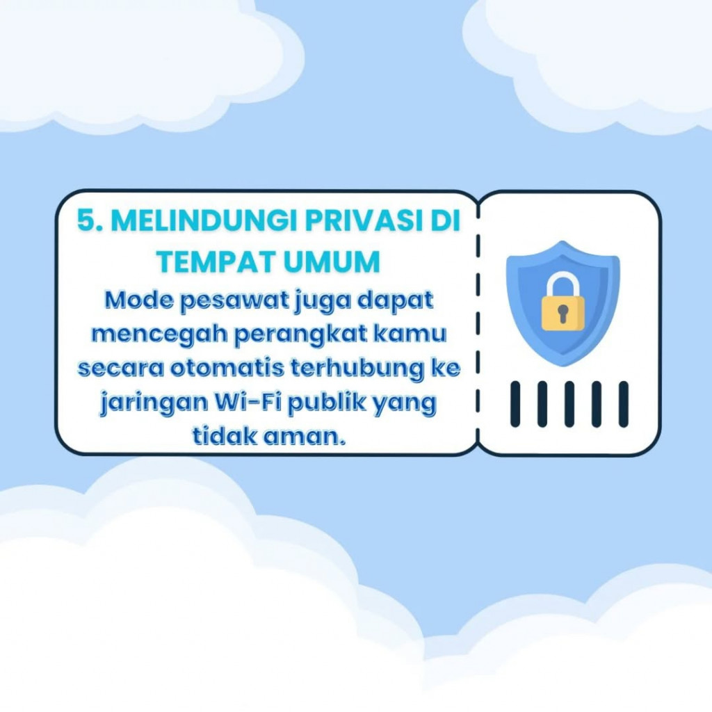 8 Fungsi Mode Pesawat di HP