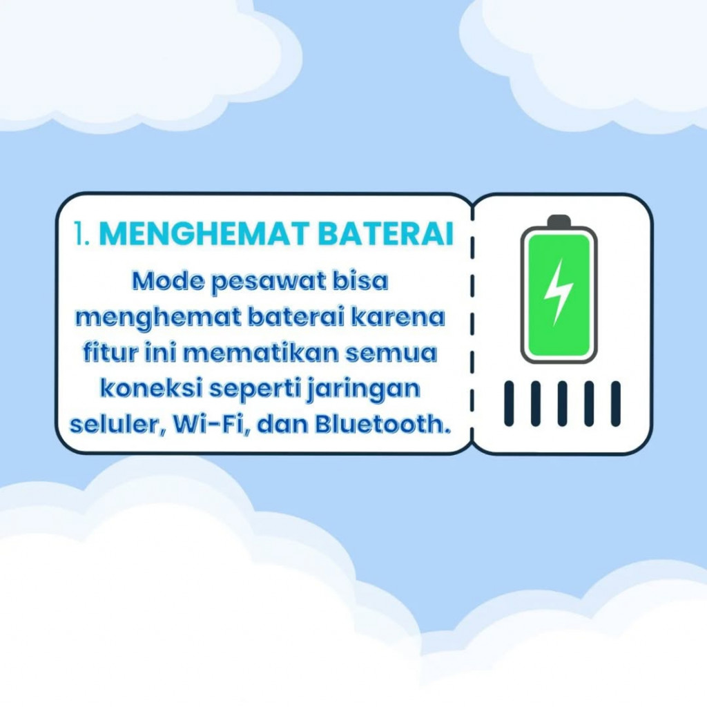 8 Fungsi Mode Pesawat di HP