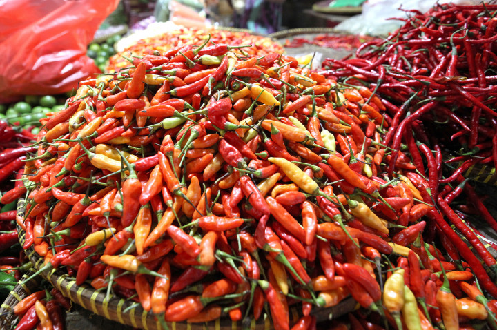 Harga cabai di tingkat pedagang di Pasar Kebayoran mengalami kenaikan semenjak tahun baru, di mana harga cabai rawit mencapa Rp125 ribu per kilo sementara cabai merah keriting menyentuh angka Rp75 ribu per kilo nya