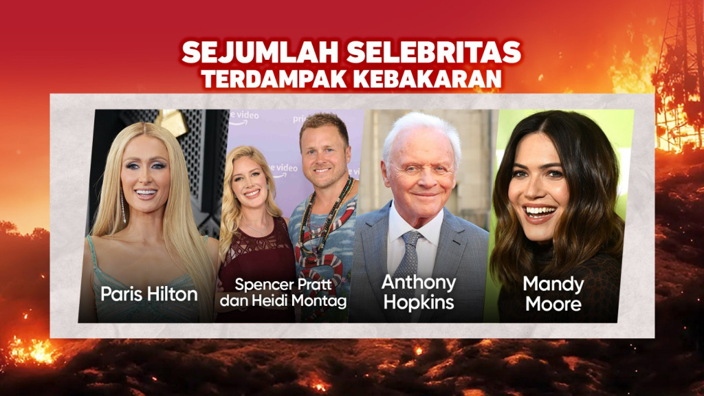 Kebakaran Los Angeles Bak Neraka