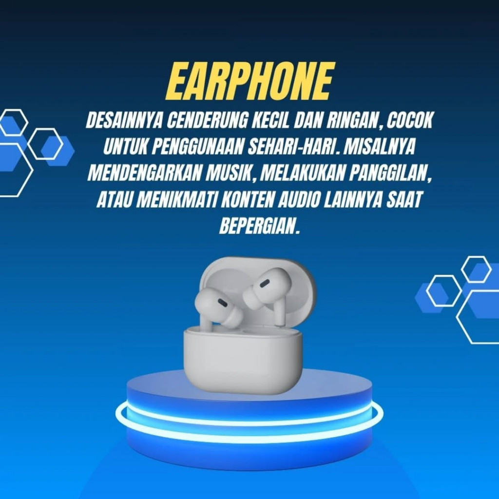 Beda Eartphone, Headphone, dan Headset
