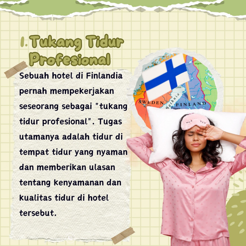 Ini 7 Pekerjaan Terunik di Dunia