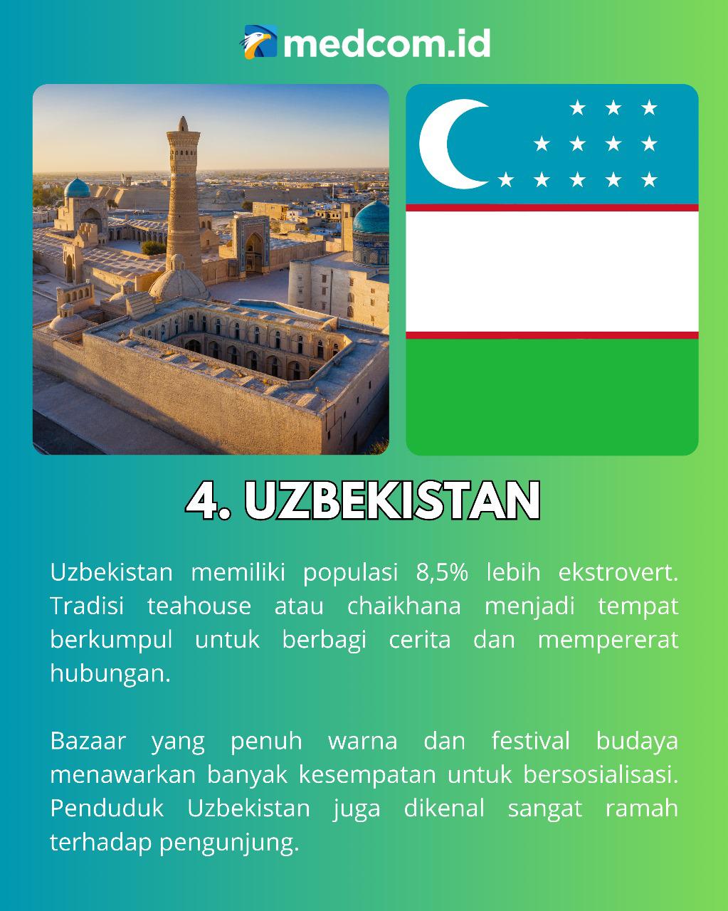 Negara-negara Terbaik untuk Ekstrovert