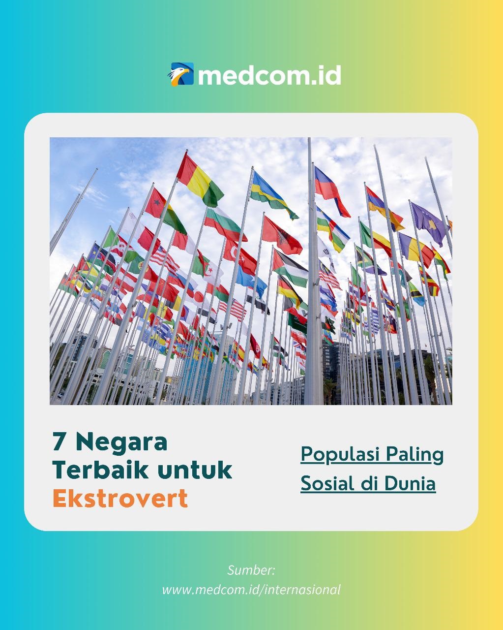 Negara-negara Terbaik untuk Ekstrovert