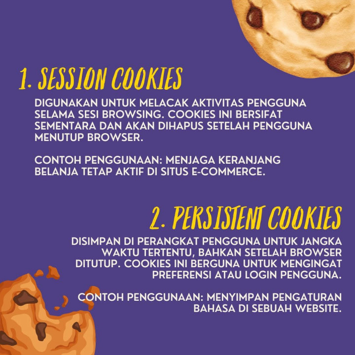 Jenis-jenis Cookies di Internet dan Fungsinya