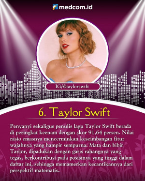 Deretan Wanita Tercantik Dunia 2025 Versi Golden Ratio