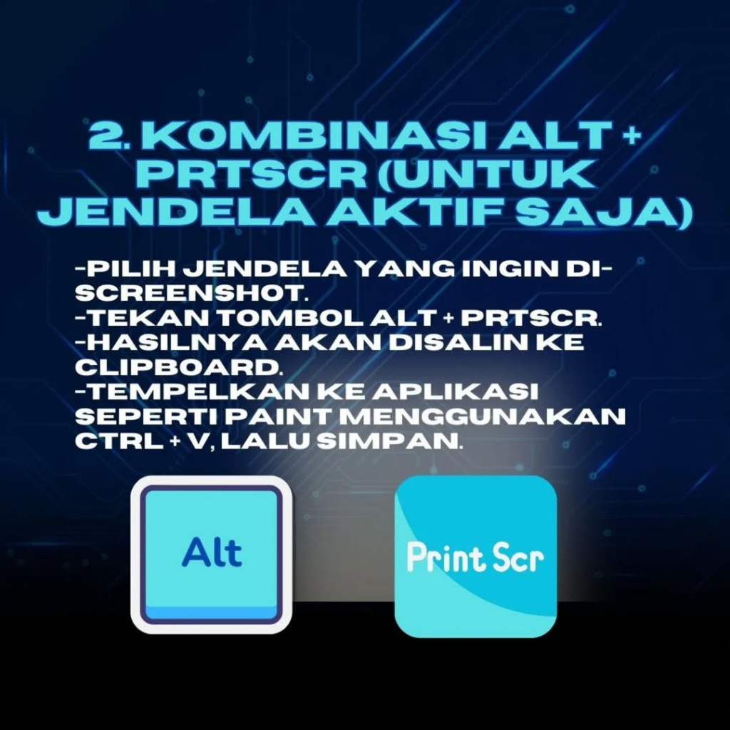 Beberapa Metode Screenshot Mudah dan Cepat di Komputer