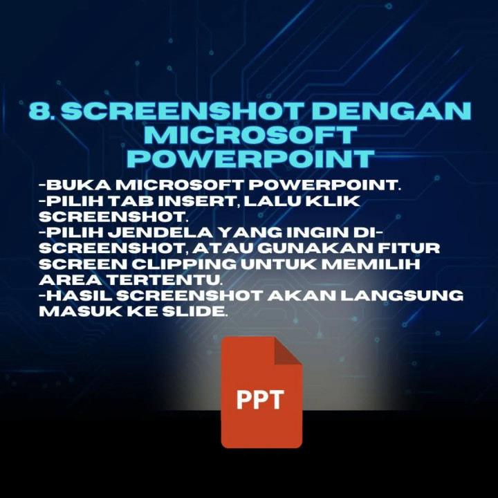 Beberapa Metode Screenshot Mudah dan Cepat di Komputer