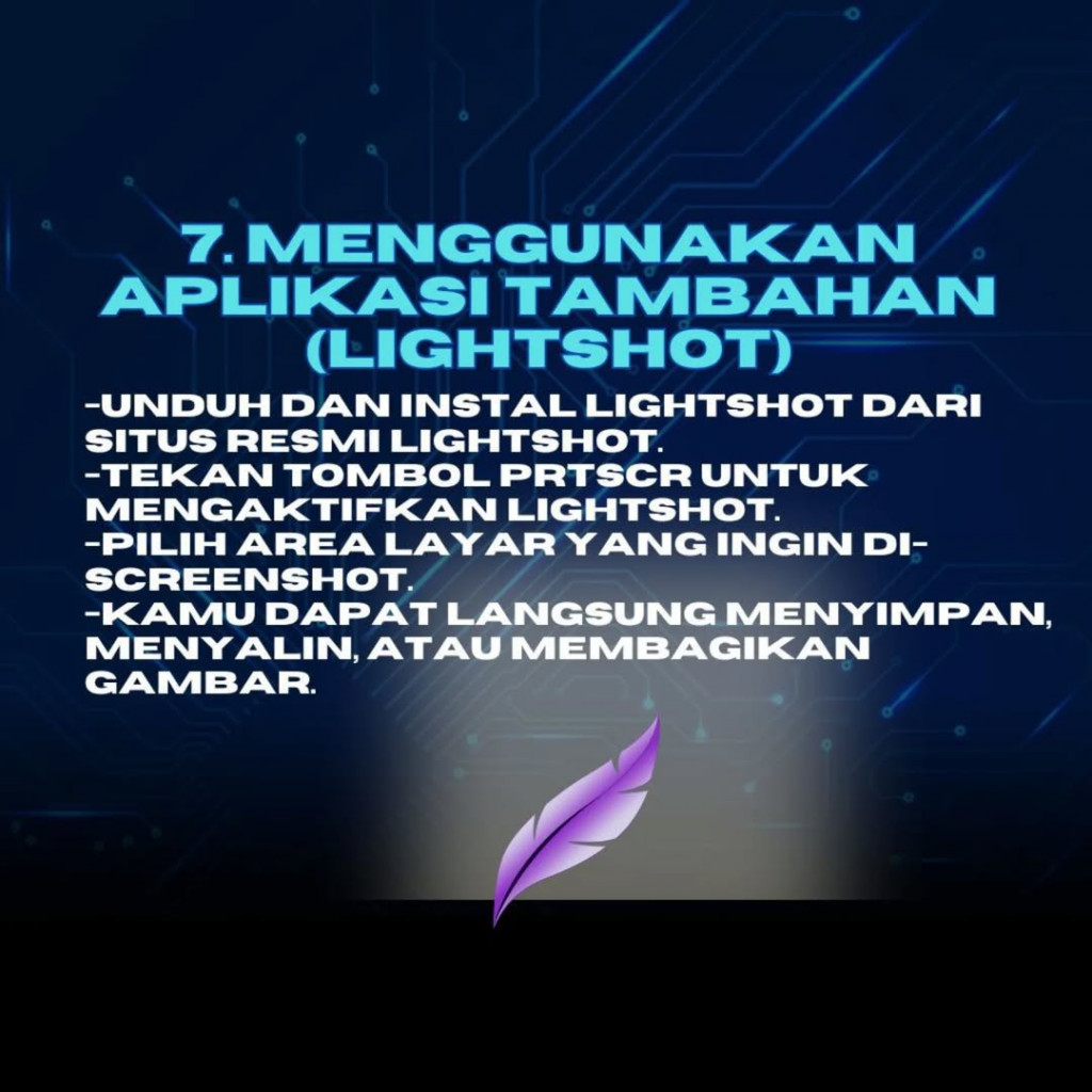 Beberapa Metode Screenshot Mudah dan Cepat di Komputer