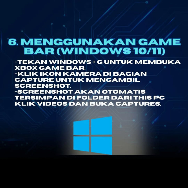 Beberapa Metode Screenshot Mudah dan Cepat di Komputer