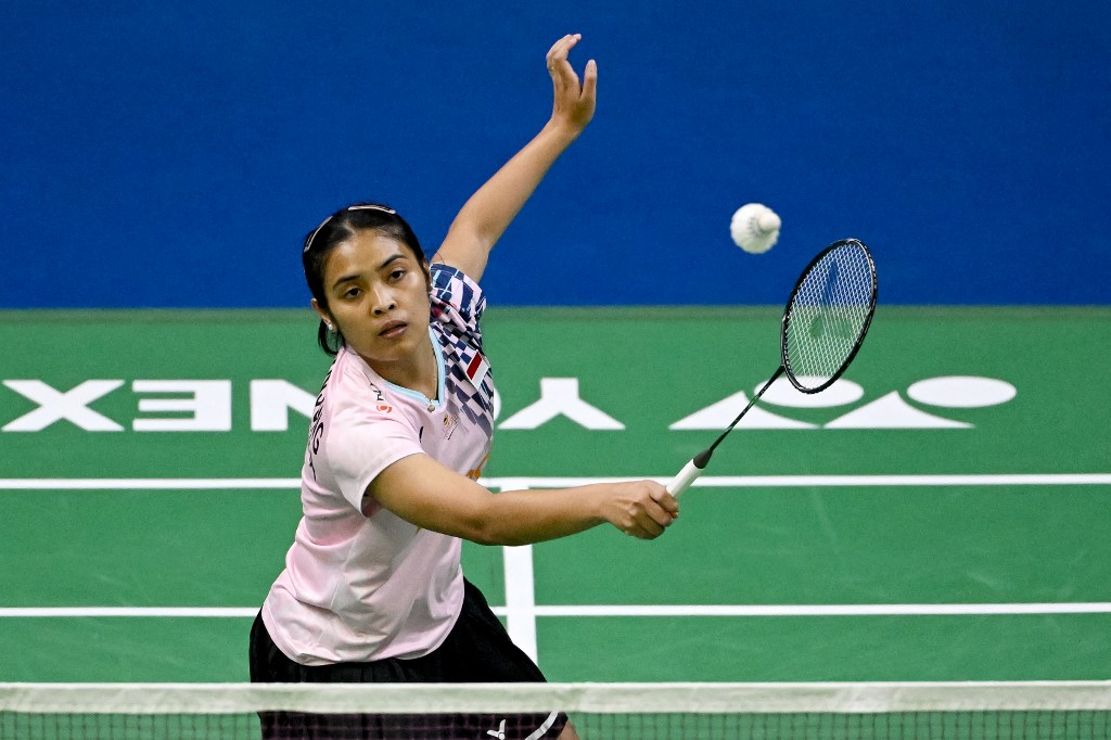 Gregoria yang turun sebagai unggulan keempat takluk dari An Se Young melalui dua gim langsung dengan skor yang cukup ketat, 19-21, 16-21 di partai empat besar yang digelar di New Delhi tersebut.