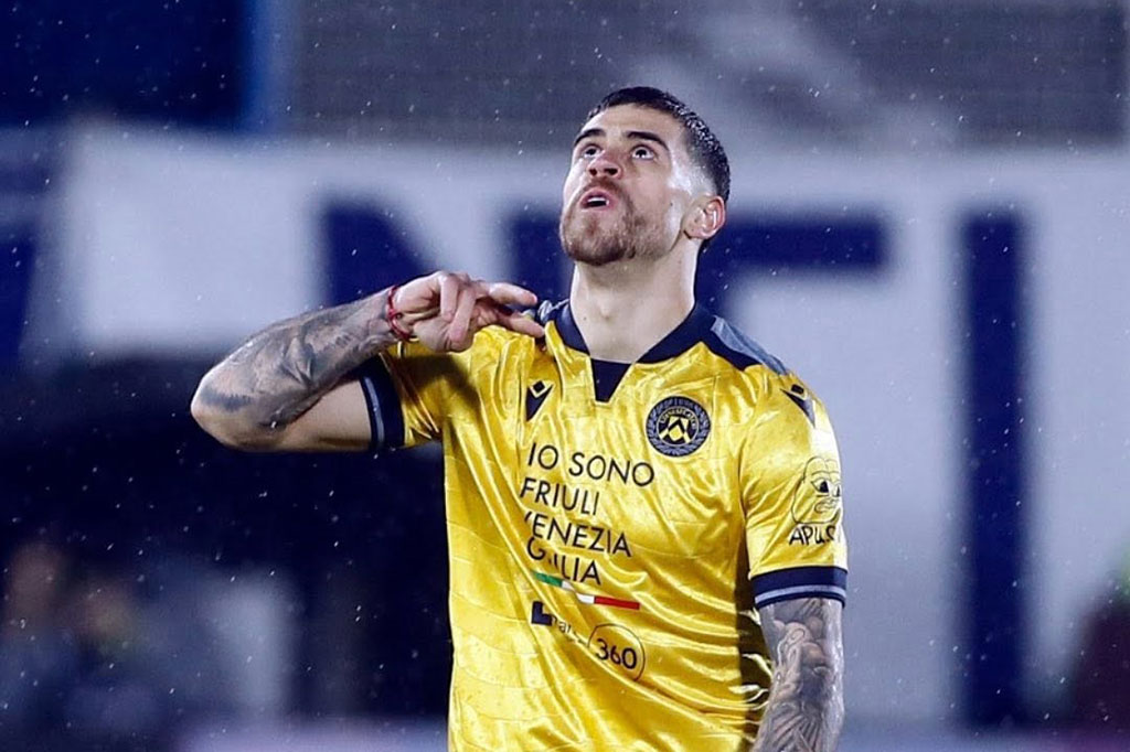Udinese memperkecil ketertinggalan pada menit ke-49. Martin Payero memotong umpan pemain Como di depan kotak penalti sebelum melepaskan tendangan mendatar ke pojok kiri gawang Jean Butez. Kedudukan berubah 2-1.
