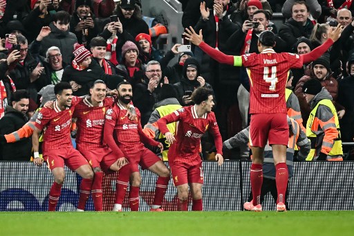 Klub Liga Inggis Liverpool mencatatkan rekor sempurna di Liga Champions UEFA  2024-2025 seusai menaklukkan wakil Prancis Lille dengan skor 2-1 di Stadion Anfield, Liverpool, Rabu, 22 Januari 2025 dini hari WIB.