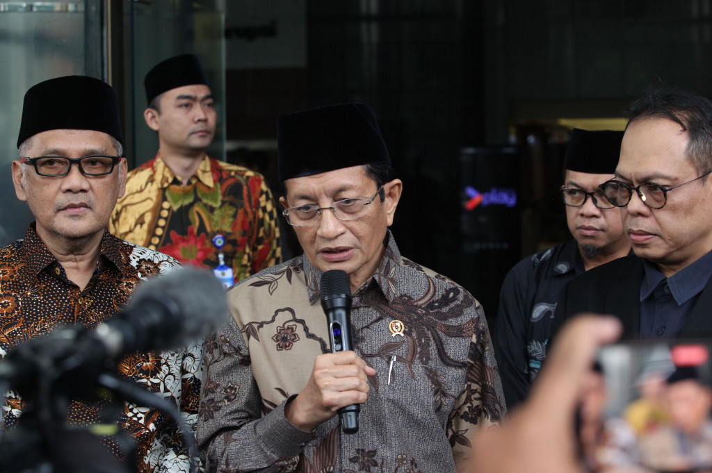 “Kali ini kami datang lagi khusus untuk meminta pendampingan dalam pelaksanaan ibadah haji,” kata Nazaruddin di Gedung Merah Putih KPK, Jakarta Selatan, Kamis, 23 Januari 2025.
