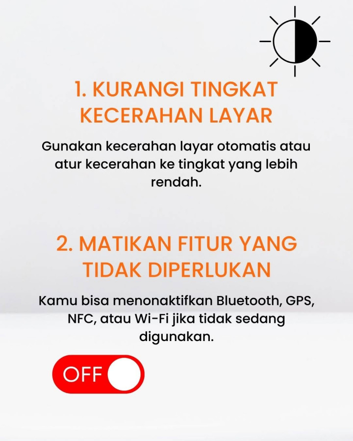 Begini Cara Efektif Jaga Performa Baterai HP Tetap Awet