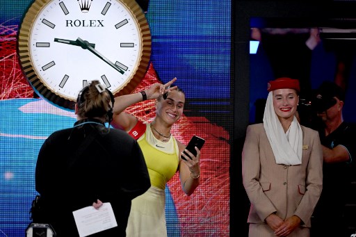 Sabalenka menjadi petenis putri pertama yang melaju ke tiga final Australian Open berturut-turut sejak Serena Williams dan yang termuda sejak Martina Hingis.