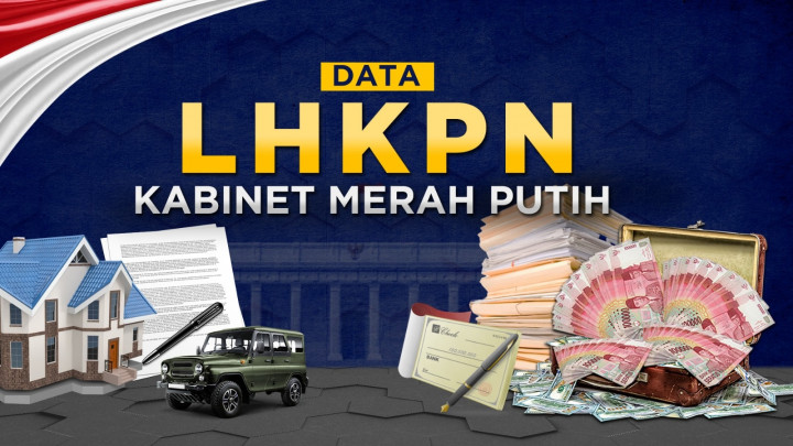 Data  LHKPN Kabinet Merah Putih