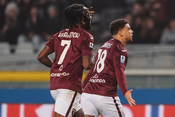 Dua gol striker Che Adams mengantarkan Torino menaklukkan Cagliari dengan skor 2-0 pada laga lanjutan Liga Italia Serie A 2024-2025 di Stadion Olimpiade Grande Torino, Turin, Sabtu, 25 Januari 2025 dini hari WIB.