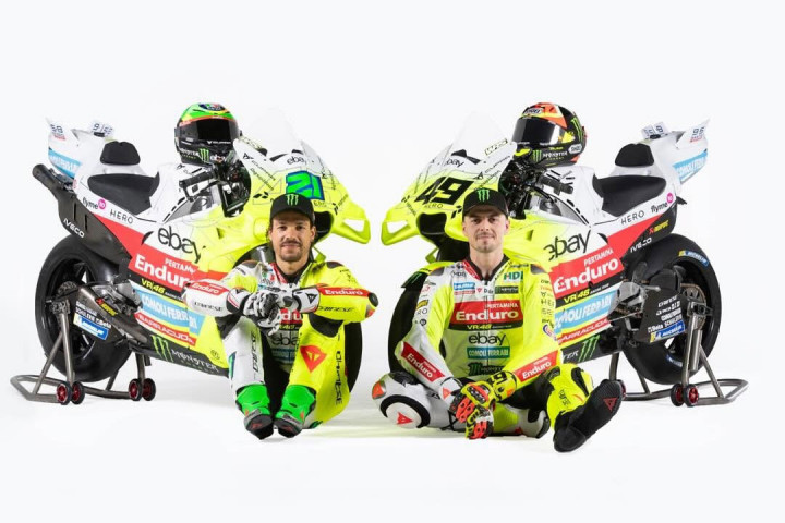 Pengumuman tersebut sekaligus meresmikan line up pebalap yang akan memperkuat tim yang untuk tahun kedua berturut-turut bekerjasama dengan PT Pertamina Lubricants itu, yakni Fabio Di Giannantonio dan Franco Morbidelli.