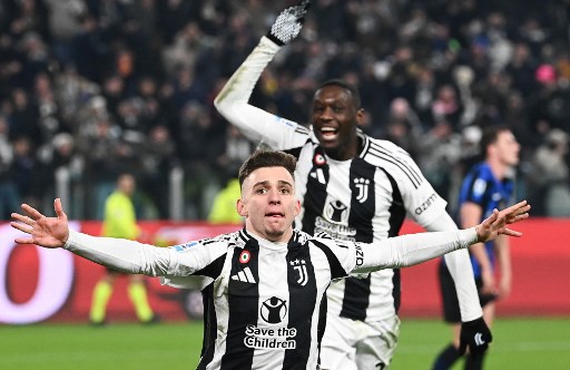 Penyerang Francisco Conceicao mengantarkan Juventus memenangi Derbi d'Italia melawan Inter Milan dengan 1-0 di Stadion Allianz, Turin, Senin, 17 Februari 2025 dini hari WIB.