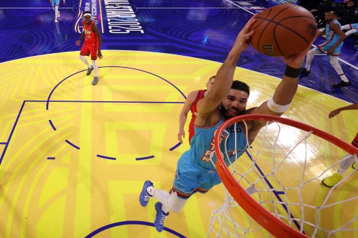 Jayson Tatum menjadi penentu kemenangan dengan dunk-nya di laga final.