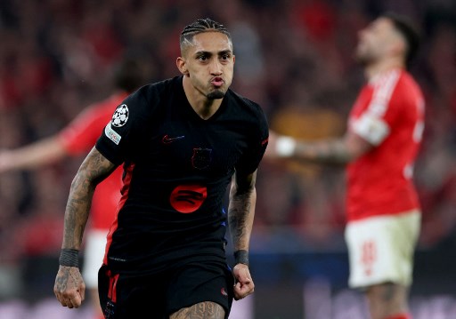 Gol kemenangan Barca dicetak pada babak kedua oleh Raphinha. 