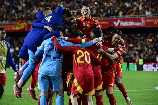 Spanyol berhasil menang dengan skor 5-4 pada adu tendangan penalti, setelah dua penendang Belanda yaitu Noa Lang dan Donyell Malen gagal melaksanakan tugasnya dengan baik.