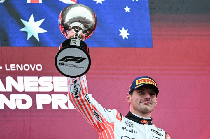 Kemenangan ini atas duo McLaren, Lando Norris dan Oscar Piastri, yang sebelumnya menang di Australia dan China. 