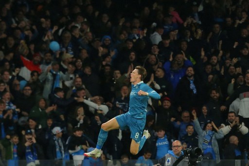 Kemenangan Napoli atas Empoli hadir berkat gol yang dicetak oleh Scott McTominay (2) dan Romelu Lukaku.