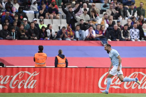 Borja Iglesias kemudian mencetak hattrick untuk membawa Celta Vigo berbalik unggul 3-1.