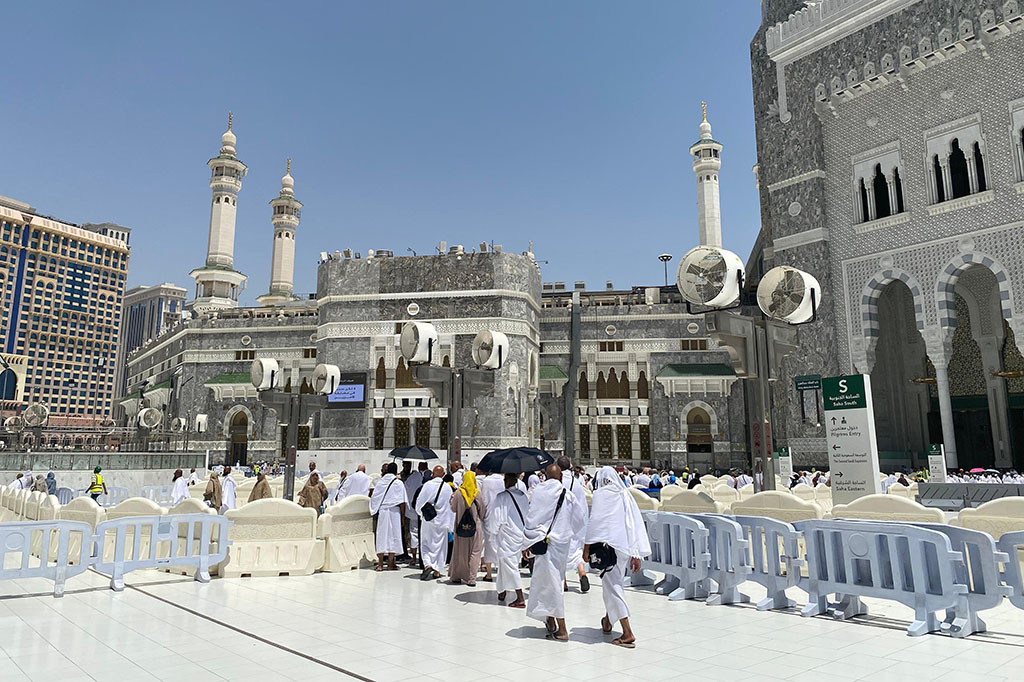 WC 3 di Masjidil Haram sering digunakan sebagai titik pertemuan jemaah, dan biasanya terletak di dekat pintu masuk utama.