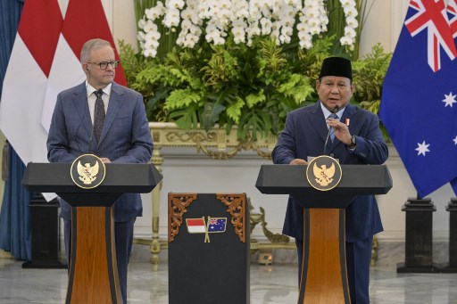 Dalam sambutannya, Presiden mengucapkan sebuah kehormatan baginya dalam menyambut kunjungan PM Albanese yang menjadikan Indonesia sebagai negara pertama usai terpilih sebagai perdana menteri.
