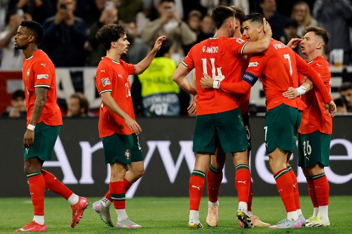 Jerman sebenarnya dapat unggul terlebih dahulu melalui Florian Wirtz, namun Portugal dapat membalikkan keadaan berkat gol Francisco Conceicao dan Cristiano Ronaldo.
