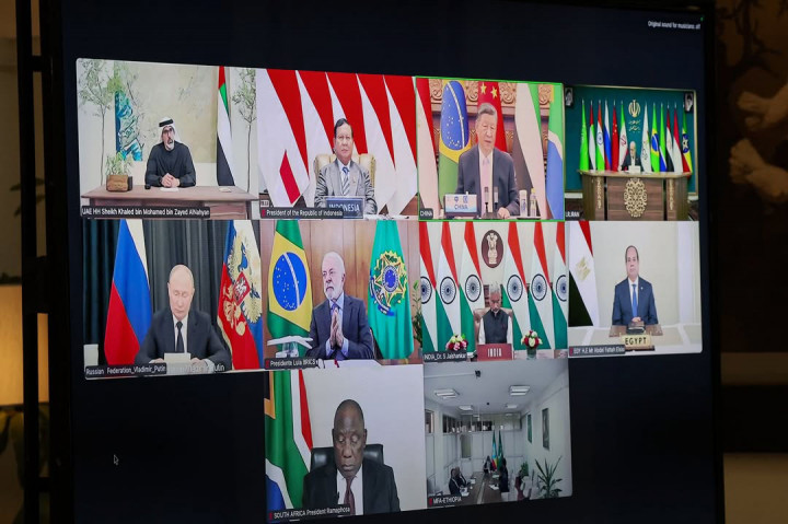 Pertemuan kali ini dihadiri oleh sejumlah Kepala Negara dan perwakilan tingkat tinggi, antara lain Presiden Brasil Luiz Inácio Lula da Silva, Presiden Republik Rakyat Tiongkok (RRT) Xi Jinping, Presiden Mesir Abdel Fattah el-Sisi, Presiden Iran Masoud Pezeshkian, Presiden Rusia Vladimir Putin, Presiden Afrika Selatan Cyril Ramaphosa, Putra Mahkota Uni Emirat Arab Khaled bin Mohamed bin Zayed, Menteri Luar Negeri Ethiopia Gedion Timothewos, serta Menteri Luar Negeri India Subrahmanyam Jaishankar.