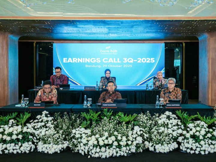 bank bjb kembali menunjukkan kinerja cemerlang sepanjang 2025. Capaian tersebut salah satunya ditunjukkan melalui catatan laba konsolidasi yang mencapai sebesar Rp1,37 triliun.